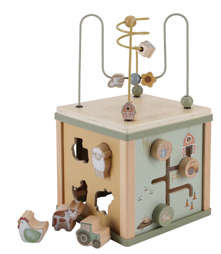 Cubes Activités en bois Little Farm Cubes Activités en bois Little Farm