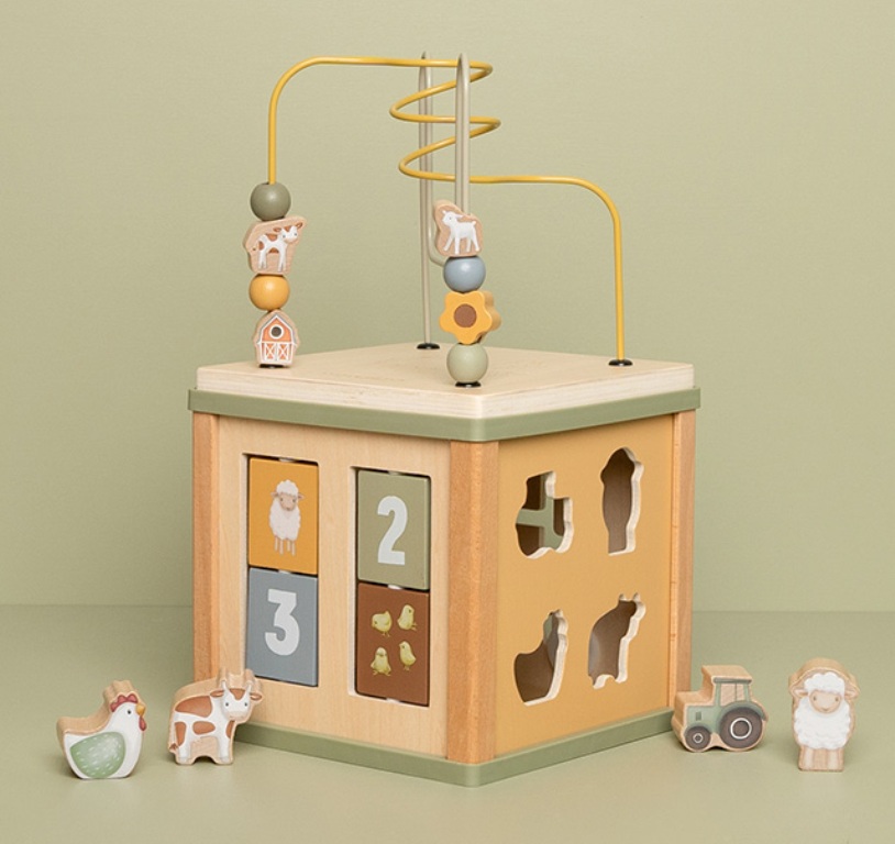 Cubes Activités en bois Little Farm Cubes Activités en bois Little Farm