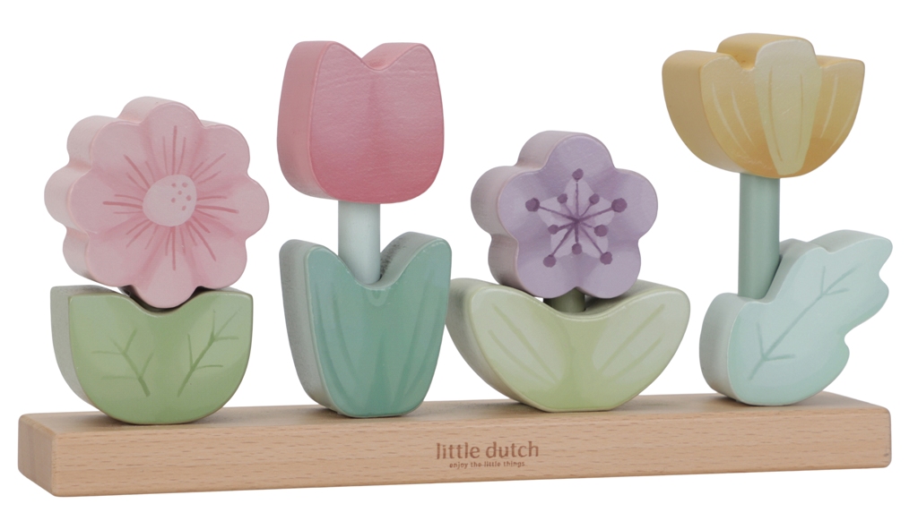 Fleurs à Empiler en Bois Fairy Garden Fleurs à Empiler en Bois Fairy Garden