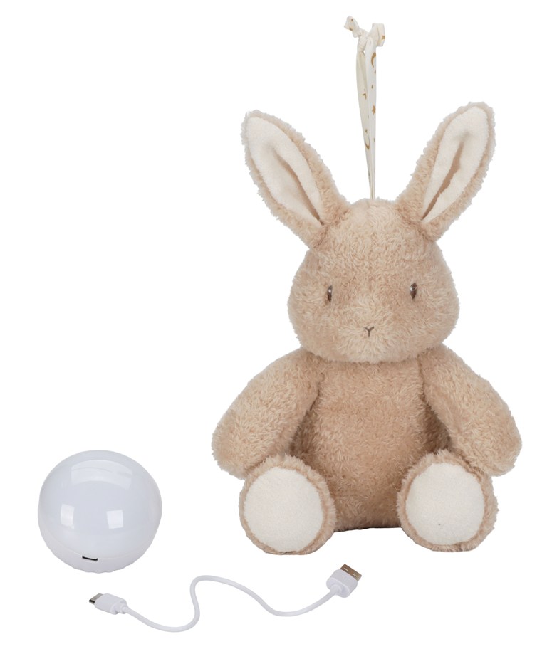 Peluche Musicale et Lumineuse Lapin Newborn Natural Peluche Musicale et Lumineuse Lapin Newborn Natural