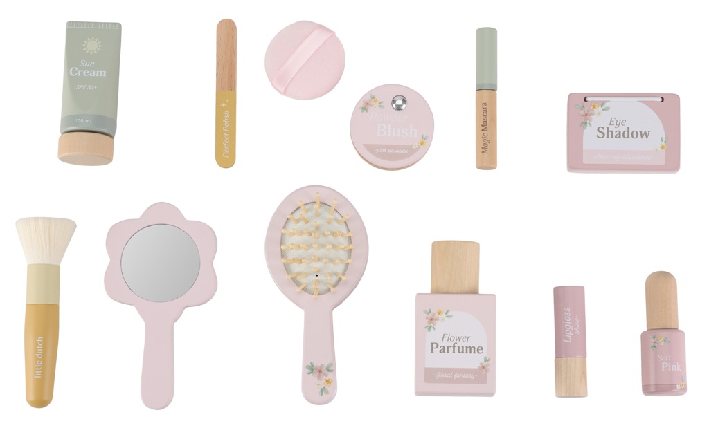 Set de Maquillage en bois Set de Maquillage en bois