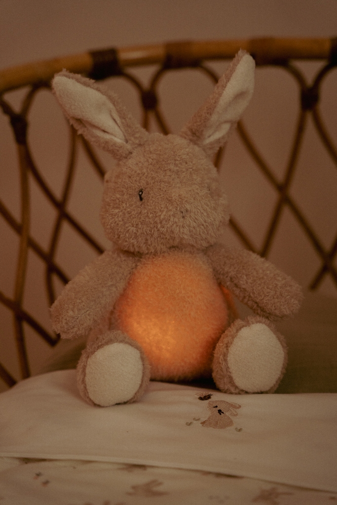 Peluche Musicale et Lumineuse Lapin Newborn Natural Peluche Musicale et Lumineuse Lapin Newborn Natural