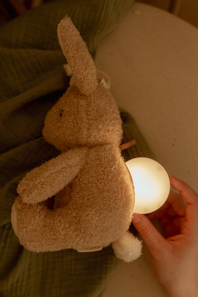 Peluche Musicale et Lumineuse Lapin Newborn Natural Peluche Musicale et Lumineuse Lapin Newborn Natural