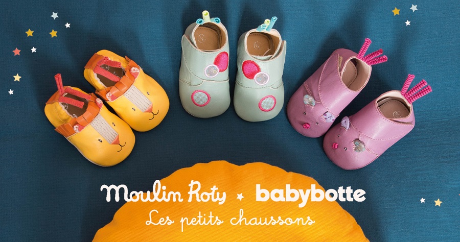 Chaussons Bébé Fille Doux Babybotte