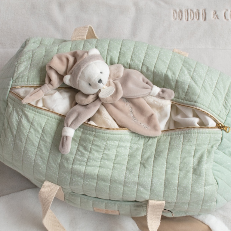 Doudou Ours Collector Taupe - 24 cm