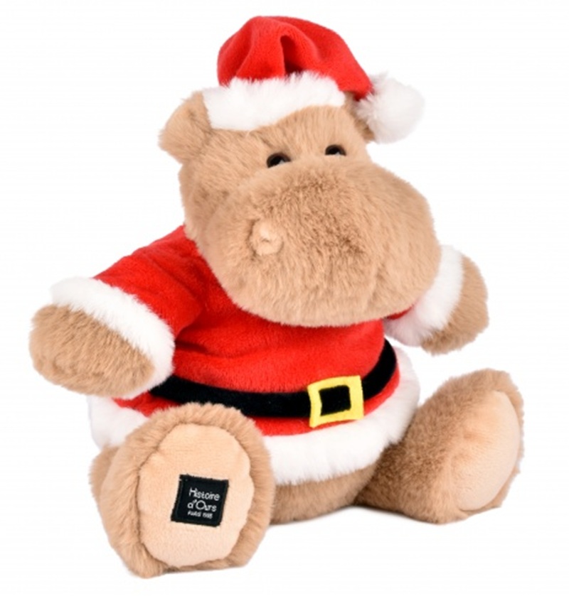 Hippo Kris Hug 20 cm (Noël)  Hippo Kris Hug 20 cm (Noël)