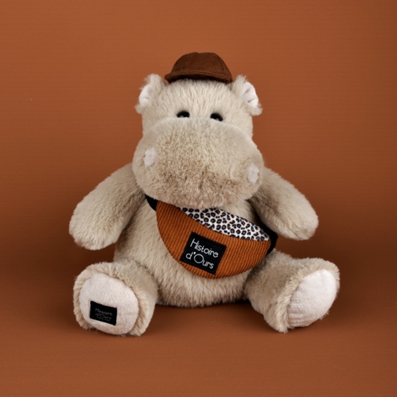 Peluche Hippo Hello Brook - 20 cm Peluche Hippo Hello Brook - 20 cm