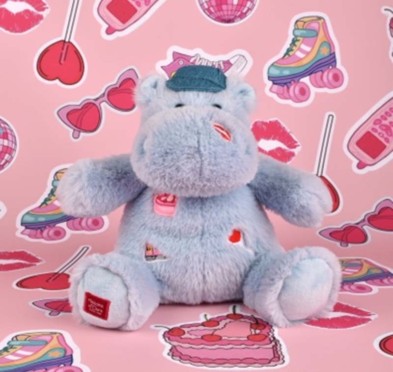 Peluche Hippo Cali Dreamin - 20 cm Peluche Hippo Cali Dreamin - 20 cm