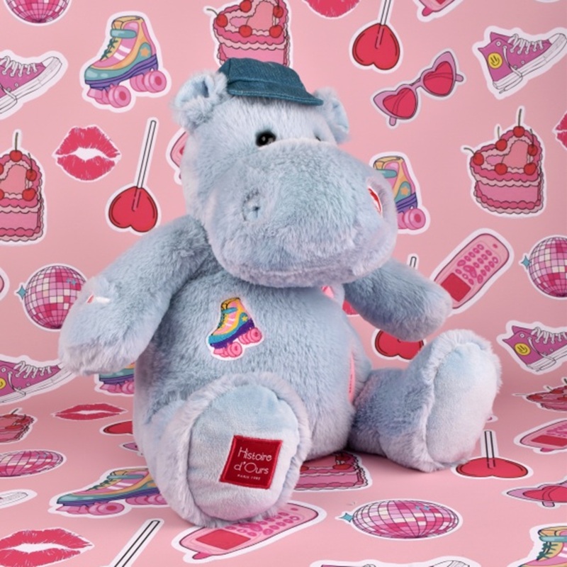 Peluche Hippo Cali Dreamin - 38 cm Peluche Hippo Cali Dreamin - 38 cm
