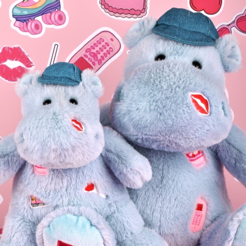 Peluche Hippo Cali Dreamin - 38 cm Peluche Hippo Cali Dreamin - 38 cm