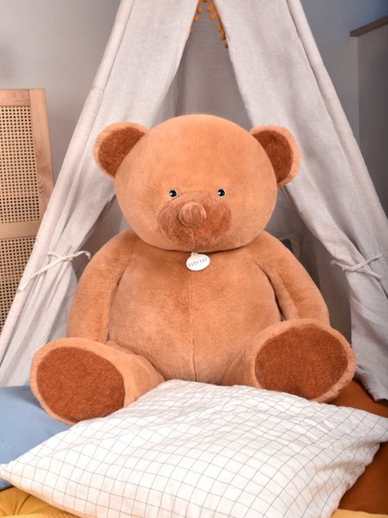 Peluche Ourson Caramel - 60 cm Peluche Ourson Caramel - 60 cm