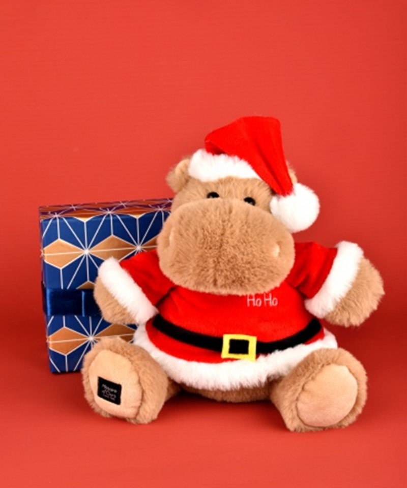 Hippo Kris Hug 20 cm (Noël)  Hippo Kris Hug 20 cm (Noël)