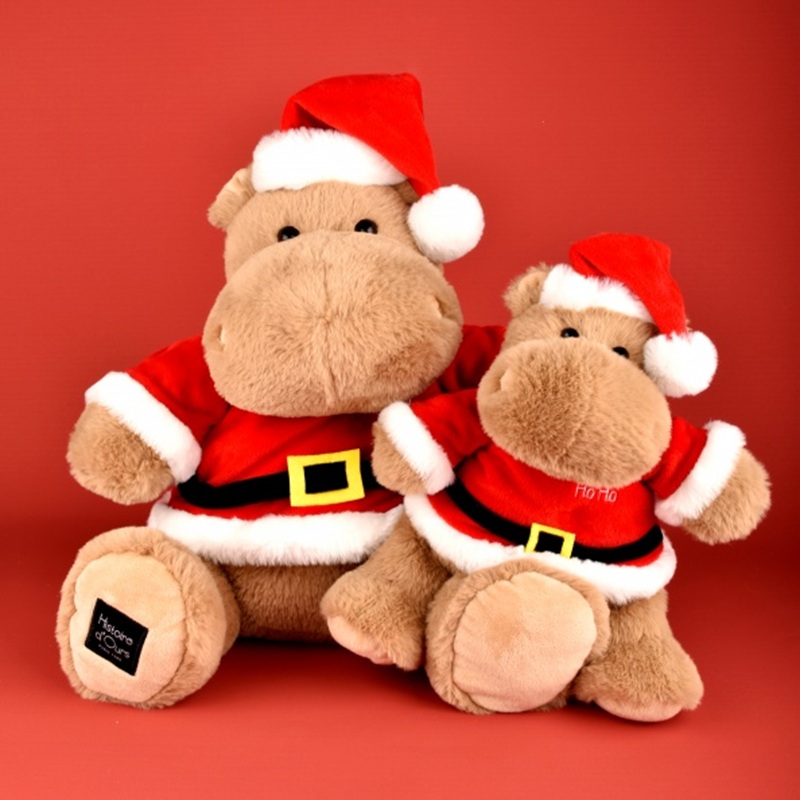 Hippo Kris Hug 20 cm (Noël)  Hippo Kris Hug 20 cm (Noël)