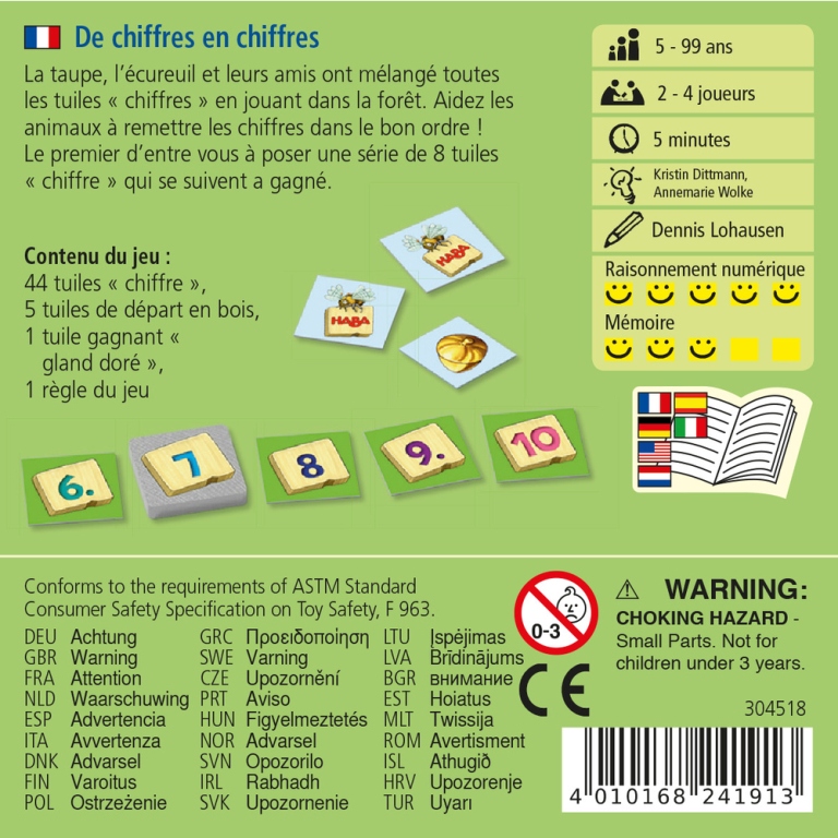 De Chiffres en chiffres De Chiffres en chiffres