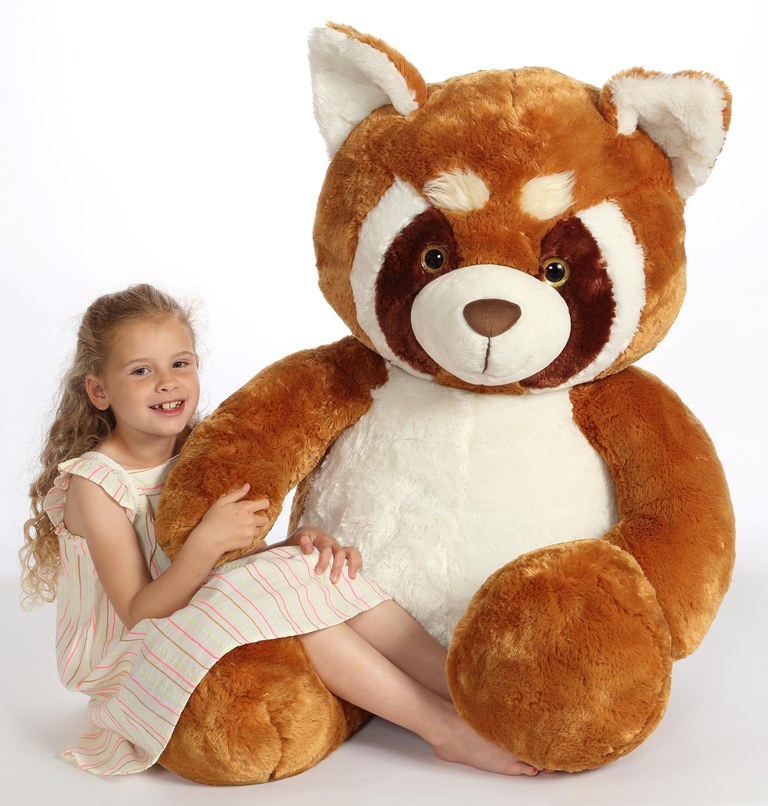 Peluche Gipsy Panda Roux 70 cm - Animal en peluche - Achat & prix