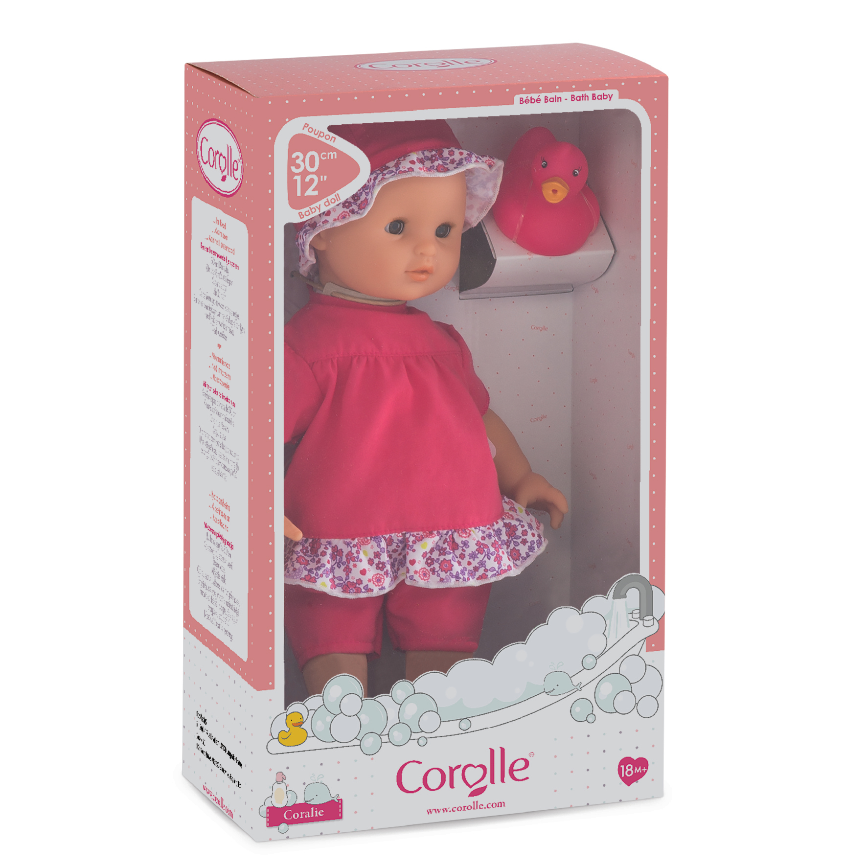 Mon premier poupon - Bébé Bain : Coralie 30 cm - Poupées