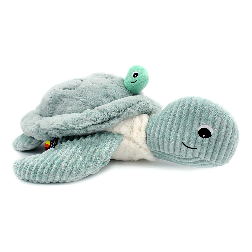Peluche Tortue Menthe Maman et Bebe Sauvenou Ptipotos Peluche Tortue Menthe Maman et Bebe Sauvenou Ptipotos