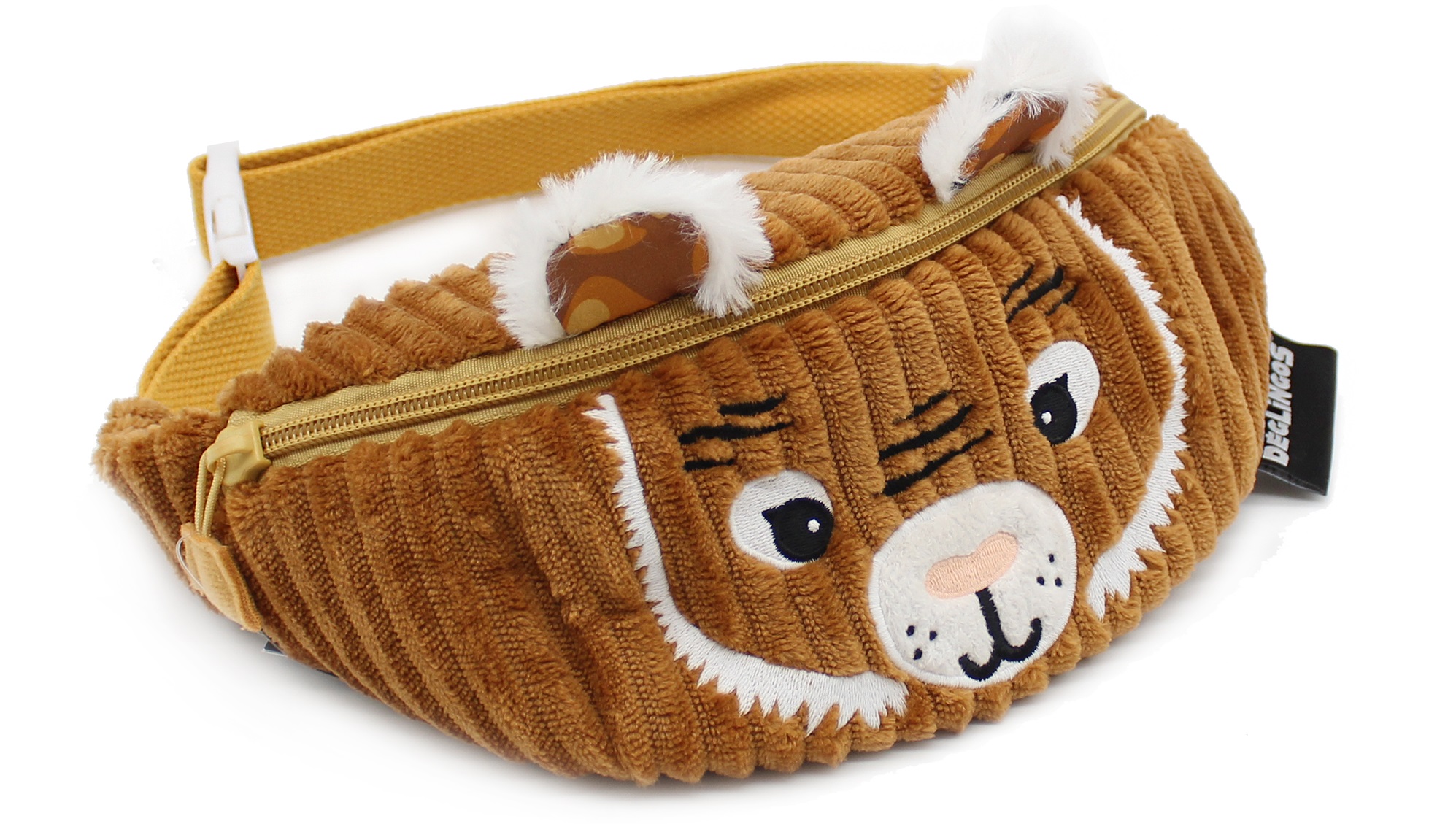 Sac Banane Velours Tigre Spéculos