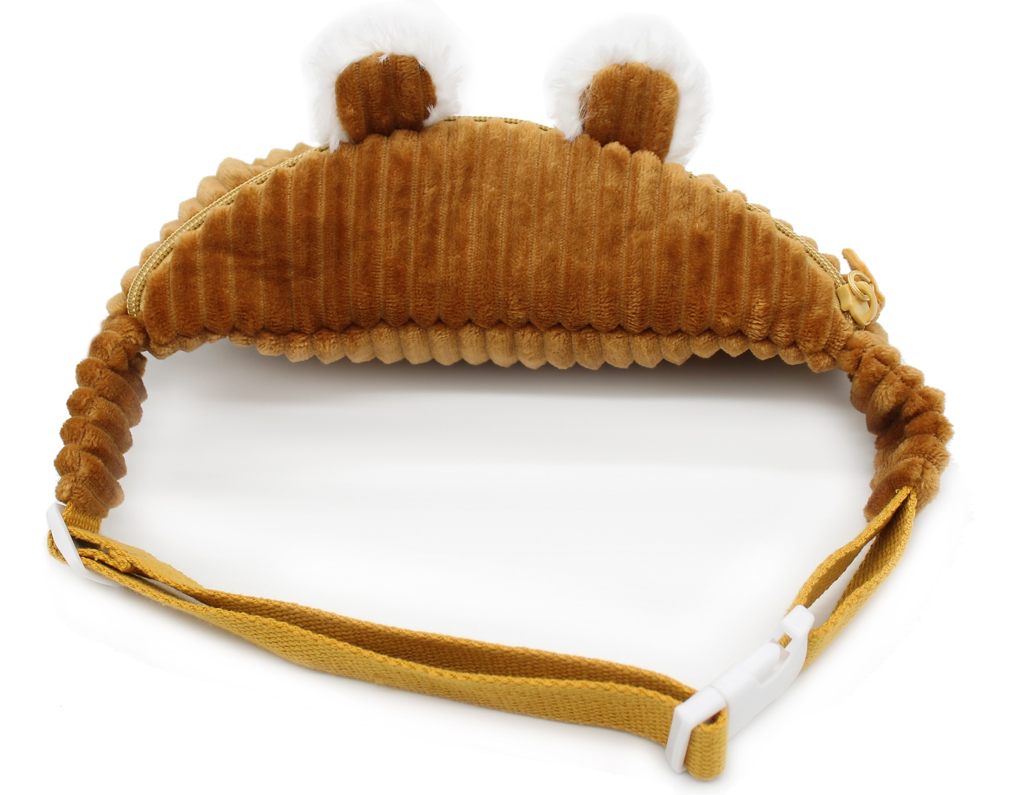 Sac Banane Velours Tigre Spéculos