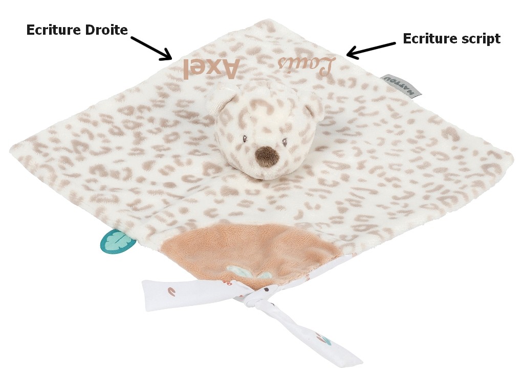 Doudou Léopard des Neiges Jungo Doudou Léopard des Neiges Jungo