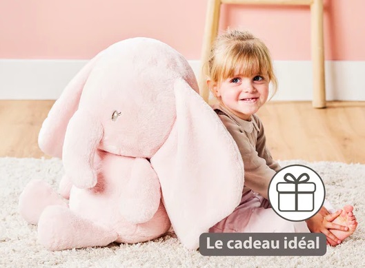 Peluche Eléphant Fanfan - 60 cm Peluche Eléphant Fanfan - 60 cm
