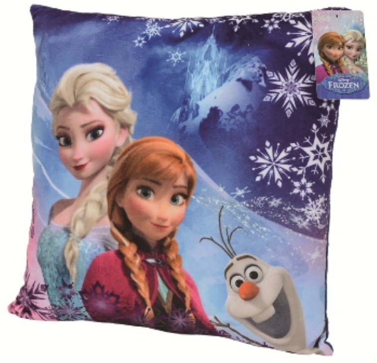 Fournisseur de Coussin déco La Reine des Neiges 40x40 cm B2B