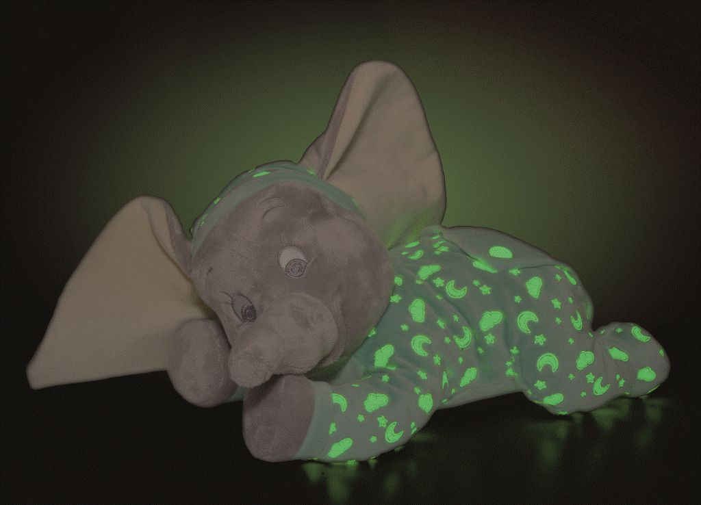 Disney Peluche phosphorescente 'Dumbo' 