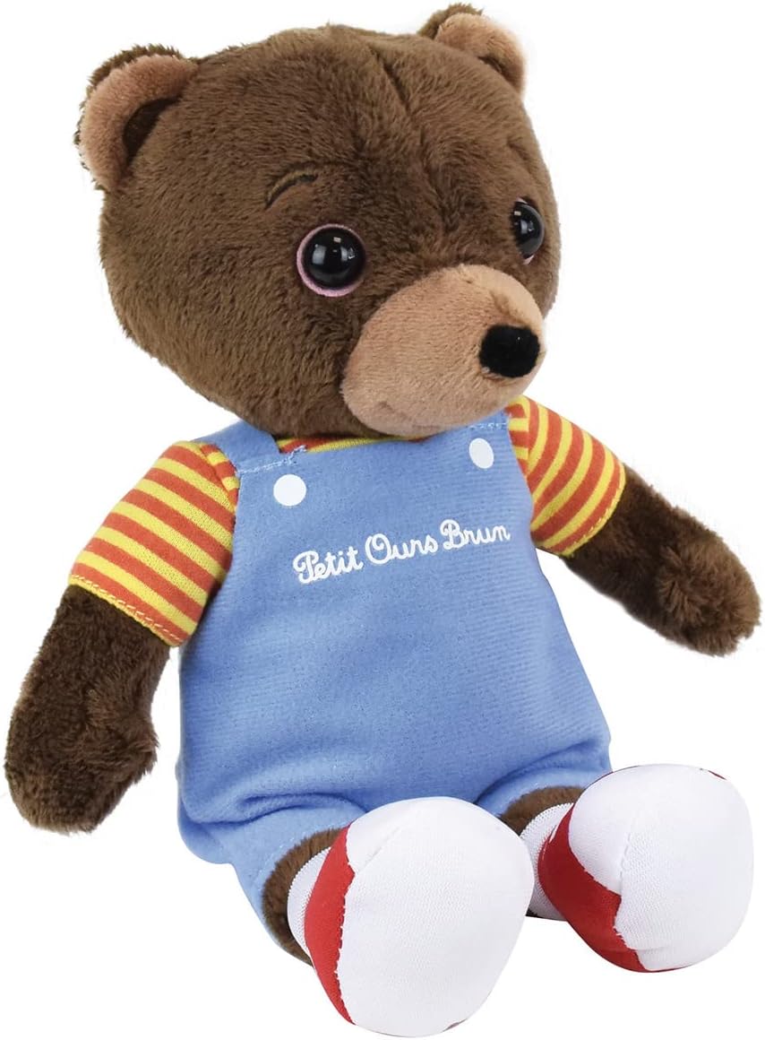 Peluche petit ours brun 32 cm, peluche