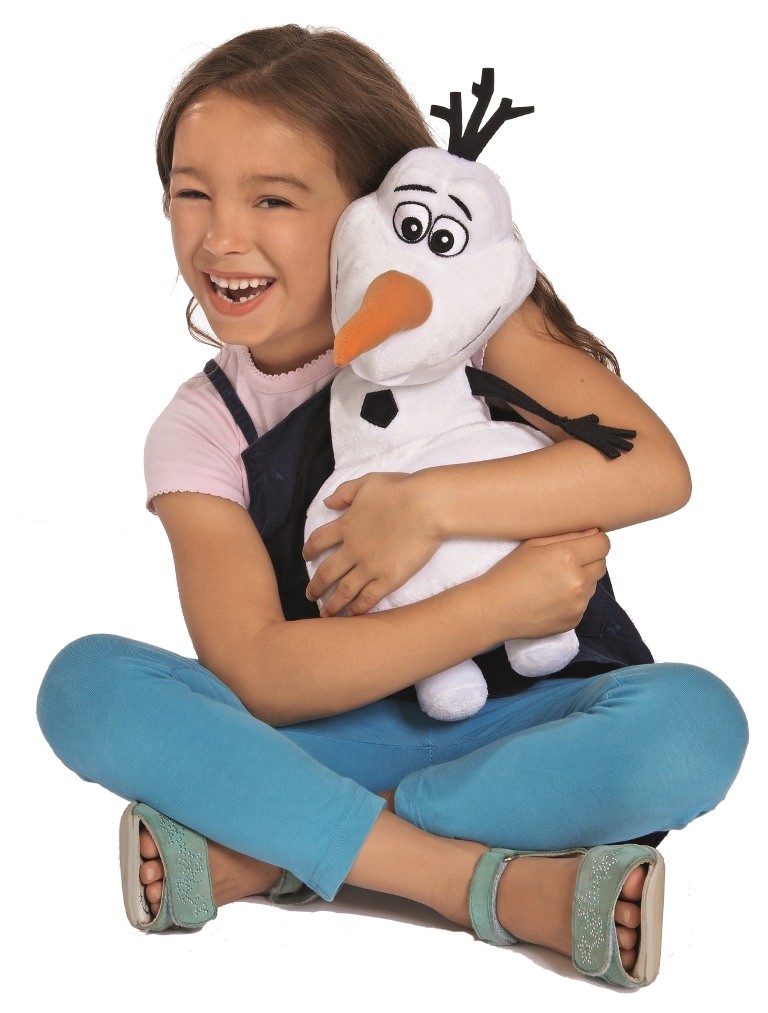 La Reine des Neiges - Grande Peluche Olaf - 50 cm - Cinéma