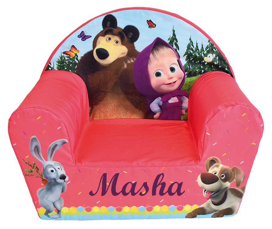 Fun House Fauteuil Club Masha Et Michka Livraison Gratuite 24 48h