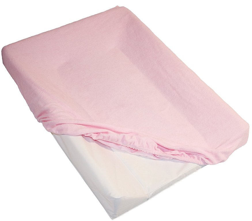 Babycalin Housse de Matelas /à Langer Rose