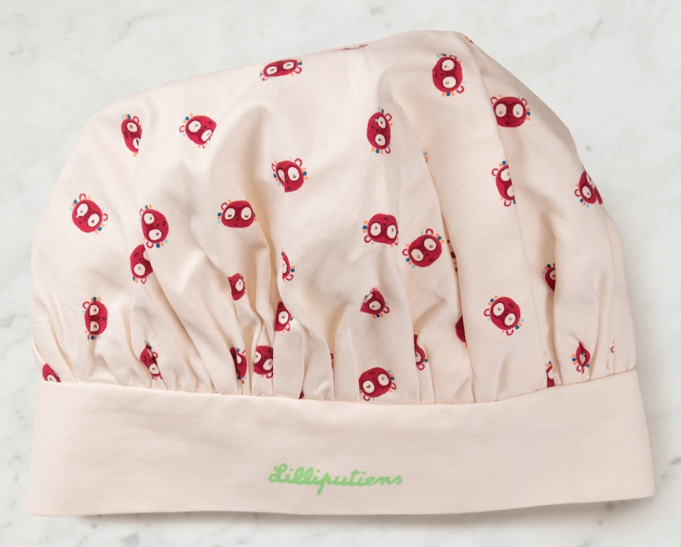 Tablier et Toque Emoti Lémurien Georges Tablier et Toque Emoti Lémurien Georges