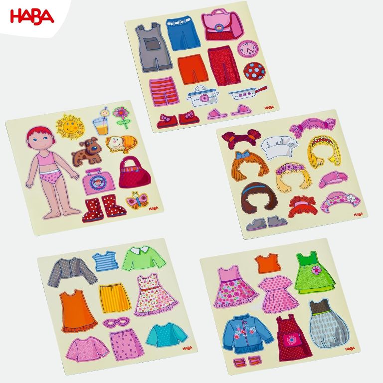 Jeu Magnétique Poupée Lilli à Habiller Jeu Magnétique Poupée Lilli à Habiller