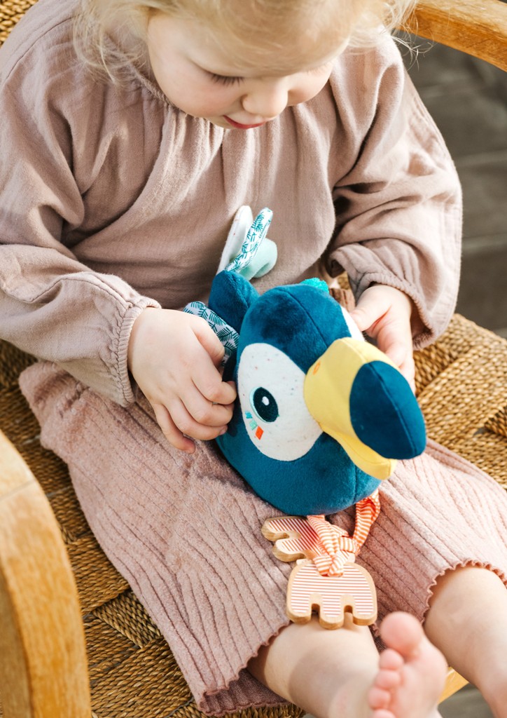 Peluche Toucan Pablo Multi-activités