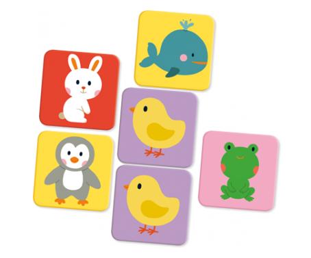 Nathan Jeux Jeu Memo Bebes Animaux Doudouplanet Livraison Gratuite 24 48h