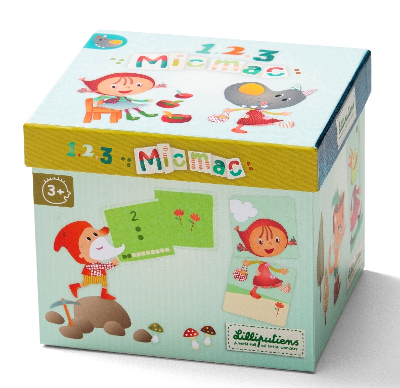 Jeu 123 Mic Mac cartes à compter