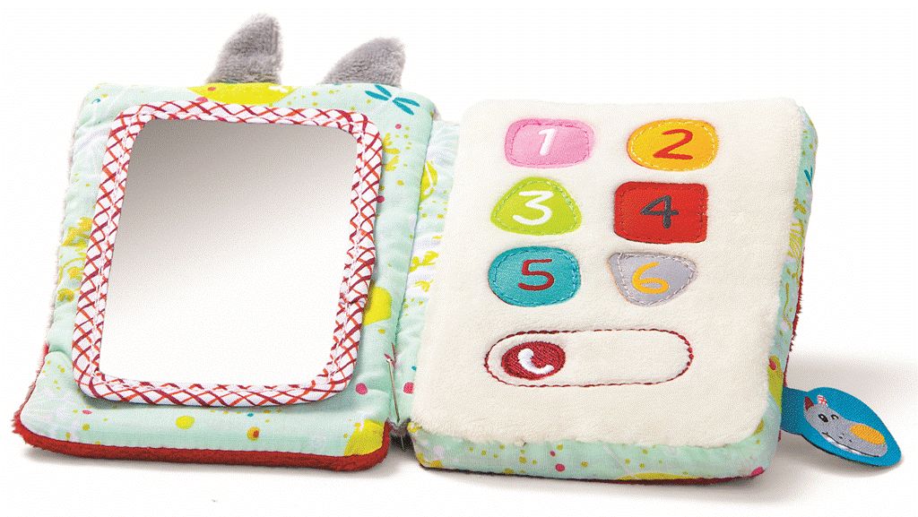 Téléphone en tissu Loup Nicolas