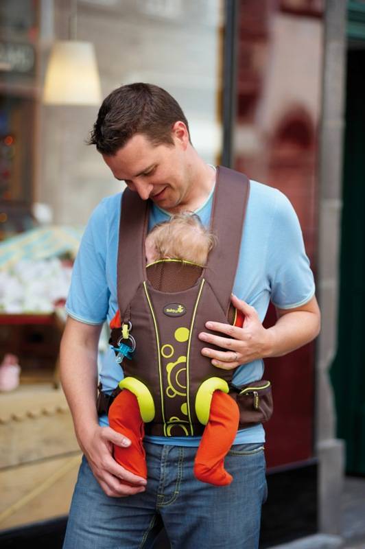 porte bébé babymoov marron anis