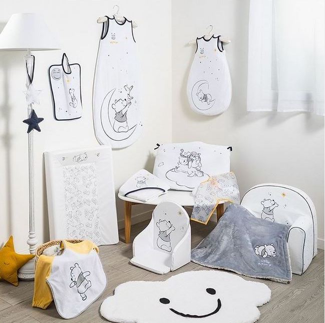 Babycalin Tour De Lit Winnie Moon Doudouplanet Livraison Gratuite 24 48h