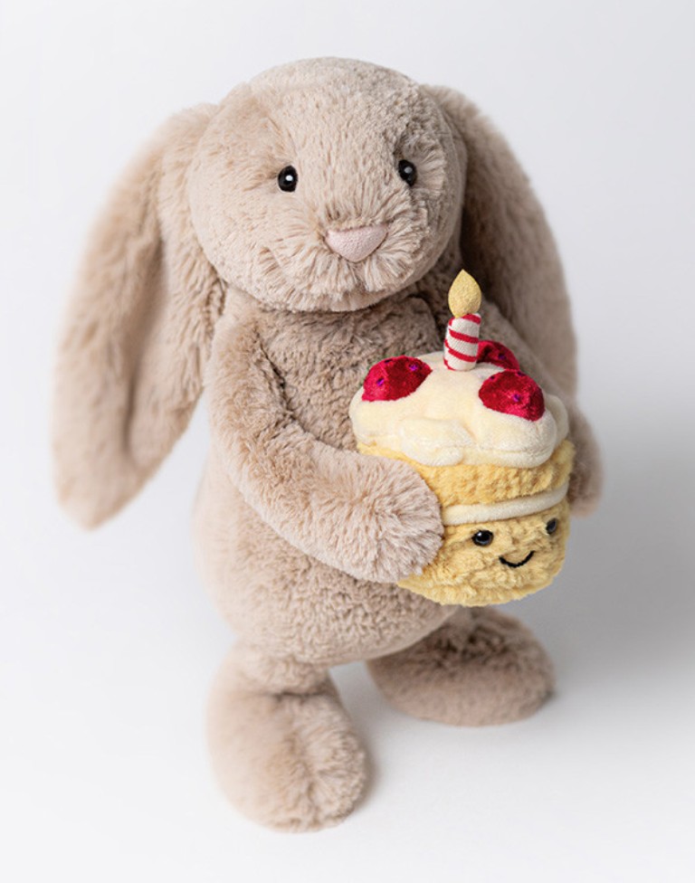 Peluche Lapin Beige Anniversaire Bashful Peluche Lapin Beige Anniversaire Bashful