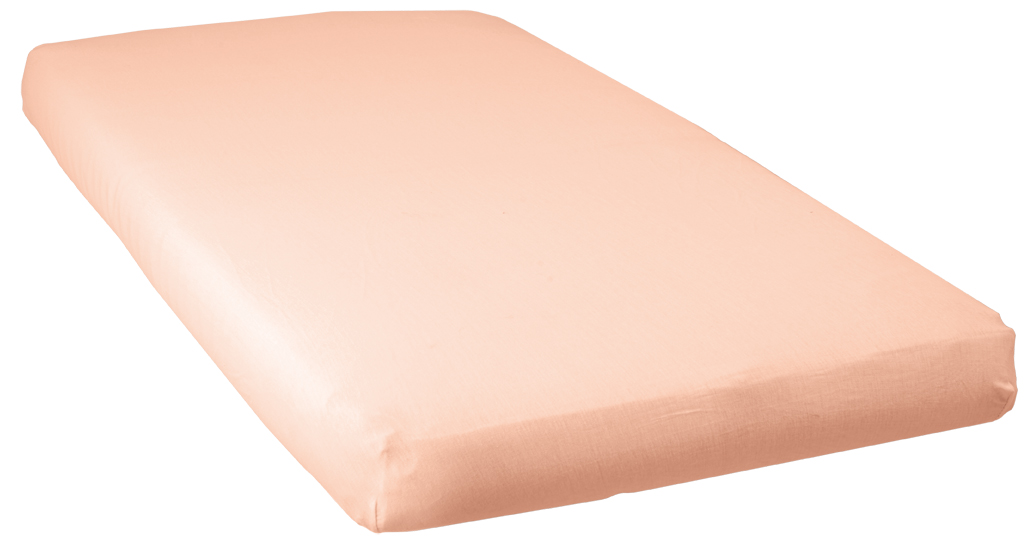 Drap Housse Bébé 70x140 Cm En Double Gaze De Coton - Taupe - Bonnets 17 Cm - OEKO-TEX