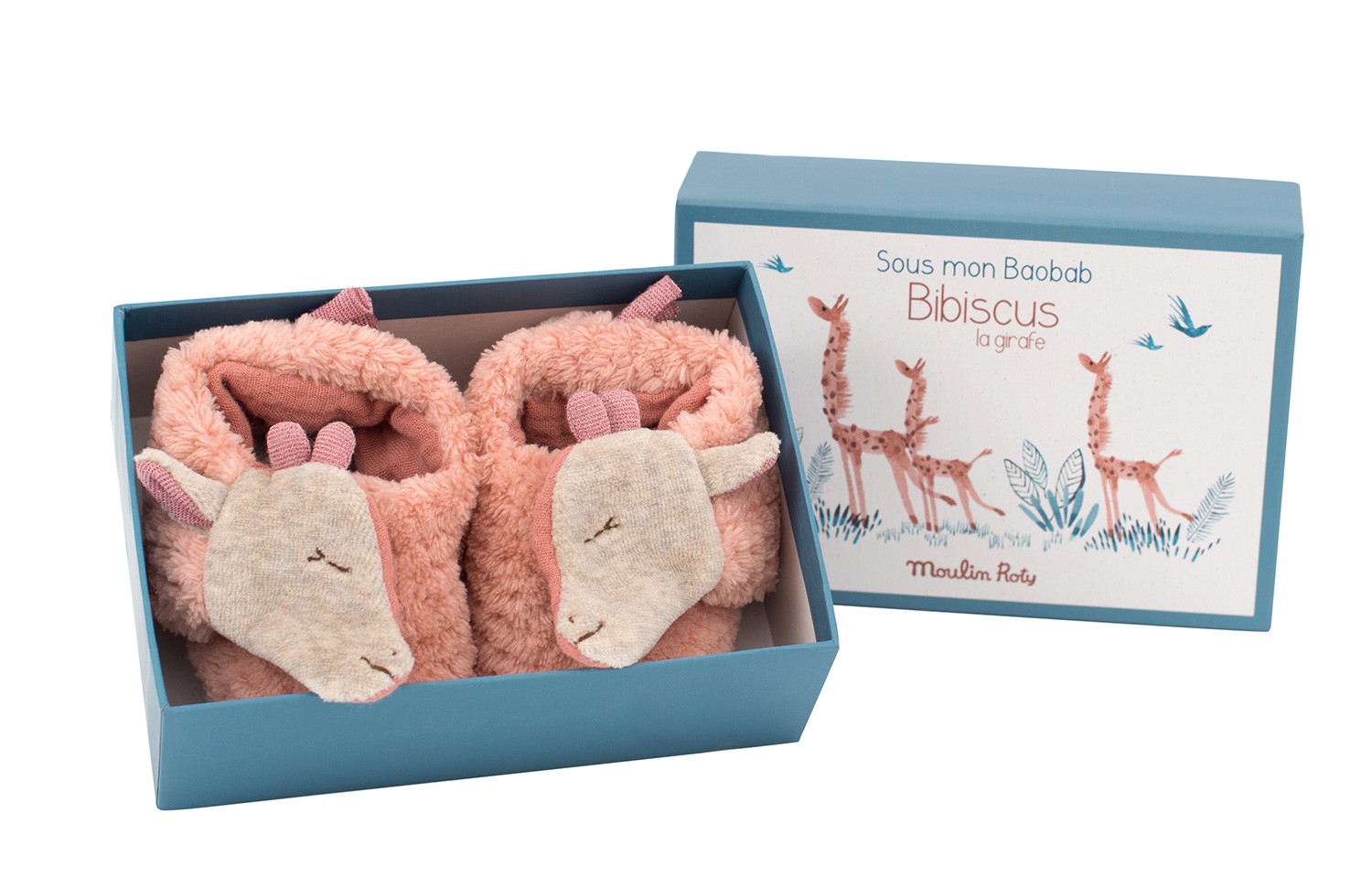 Chaussons Girafe Bibiscus Sous Mon Baobab