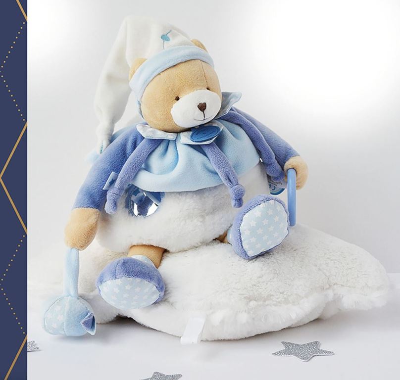 Doudou et Compagnie Petit Chou Pantin dActivités Bleu 