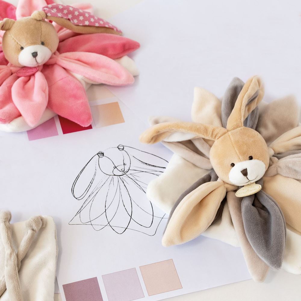Doudou Lapin Taupe Collector - 28 cm