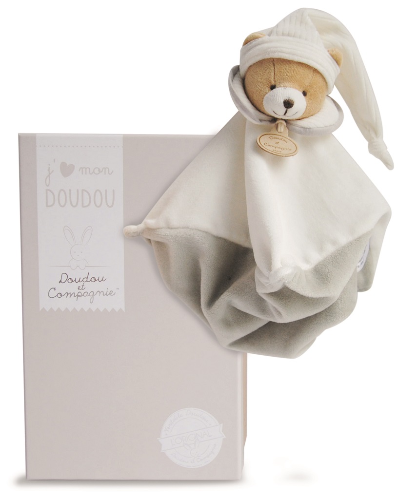 Doudou Et Compagnie - ours taupe 25 cm, Livraison Gratuite 24/48h