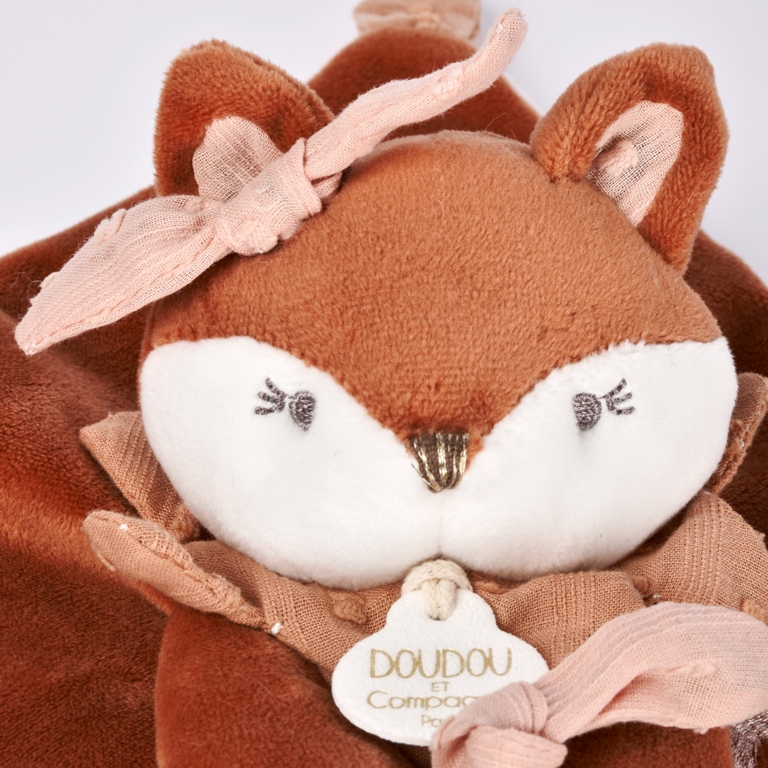 Doudou Attache Sucette Renard Mina Doudou Attache Sucette Renard Mina
