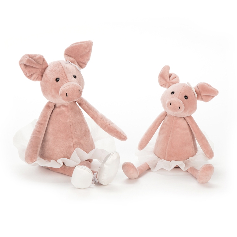 Peluche cochon Rovys 33 cm  Peluches et doudous en ligne sur