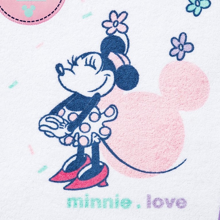 Bavoir Maternelle Minnie Confettis