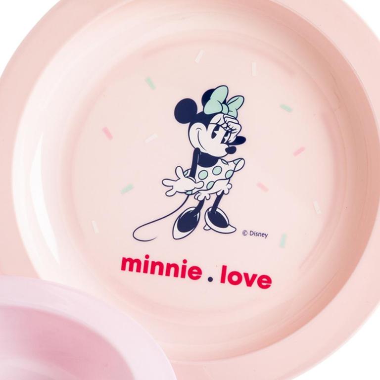 Coffret Repas Bébé Minnie Confettis