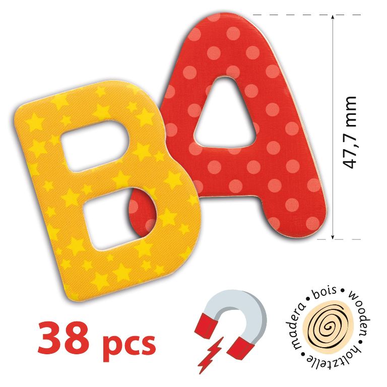 Jeu Magnétique 38 big letters Jeu Magnétique 38 big letters